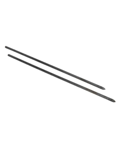 18" X 3/4" Round Steel Stakes - Holed