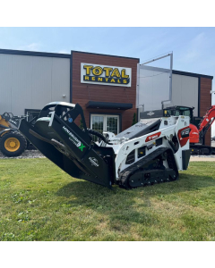 Bobcat MT100 With Diamond Brush Cutter