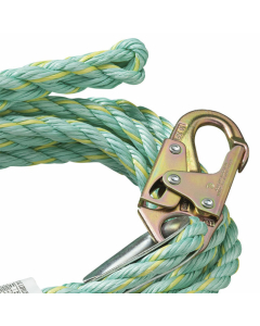 50' Vertical Lifeline With Snap Hook