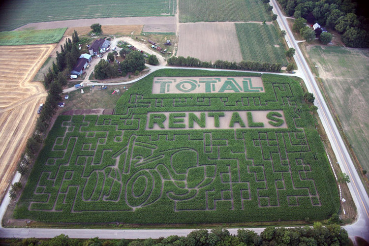 Total Rentals Corn Maze